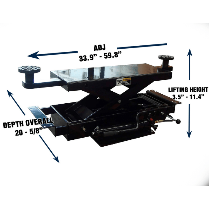 Tuxedo 3,500 lb Sliding Jack – Fits FP8K 4-Post Lifts - SJ-35 - image 2