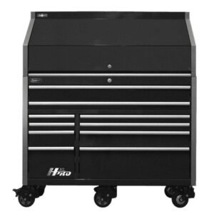 Homak 60" Big Dawg HXL Pro 10-Drawer Roller Cabinet + Canopy Combo w/ Stainless Top - image 1