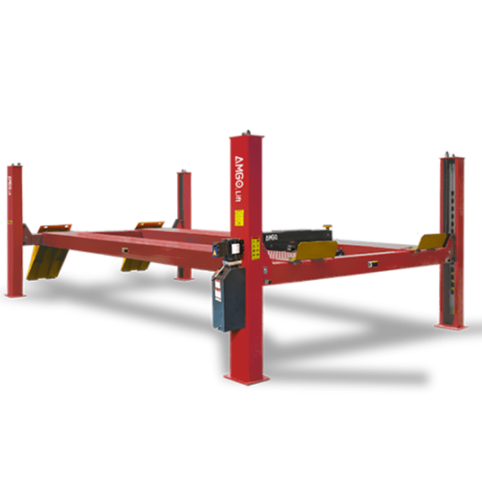 AMGO Commercial 4-Post Lift – 30,000 lb Capacity, Extra-Long Runways - PRO-30E - image 1