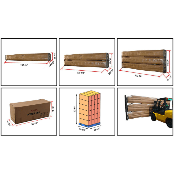 AMGO Double Wide 4-Post Lift (Extra Long/Tall) – 9,000 lb Capacity - 409-DPX - image 5