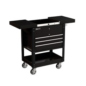 Homak 35" Pro Series 4-Drawer Slide-Top Service Cart - image 1