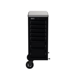 Homak 14 1/2" RS Pro 7-Drawer Bolt-On Side Cabinet w/ Stainless Top - image 1
