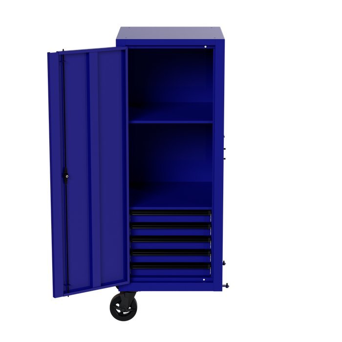 Homak 22" RS Pro Full-Height Side Locker - 5 Drawers + 2 Shelves - image 2