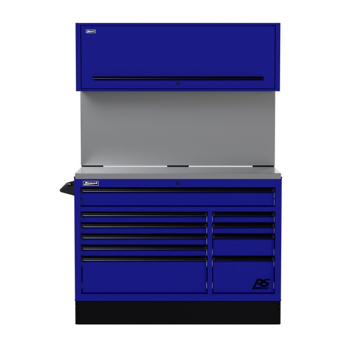 Homak 54" CTS Tool Storage Combo with Roller Cabinet, Canopy & Stainless Steel Worktop - image 2