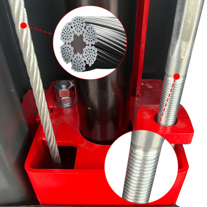 Katool Two Post Car Lift Single Point Lock Release - 11,000 lb Capacity - AS110D - image 5