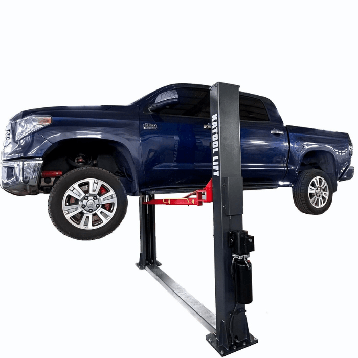 Katool 12,000 lb Two-Post Car Lift - Single Lock Release - H120D - image 1