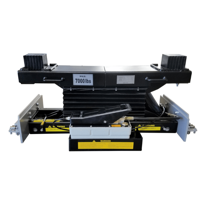 iDEAL 7,000 lb Rolling Jack (High Mount) - Air / Hyd - RAJ-7K-H - image 1