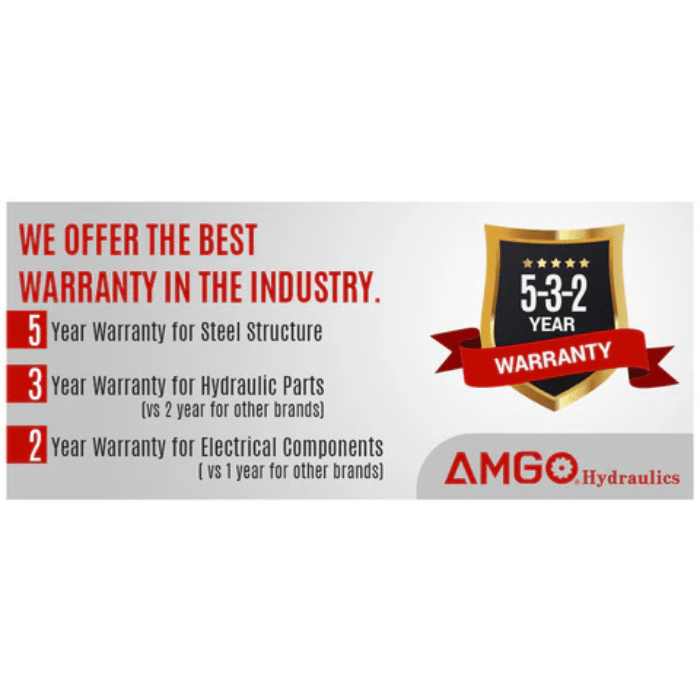 AMGO 4-Post Vehicle Storage Lift – 8,000 lb Capacity - 408-HP - image 5