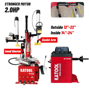Tire Changer KT-T830 & Wheel Balancer KT-B700 Combo - image 1
