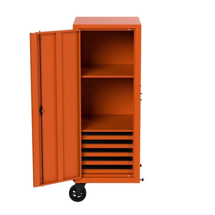 Homak 22" RS Pro Full-Height Side Locker - 5 Drawers + 2 Shelves - image 4