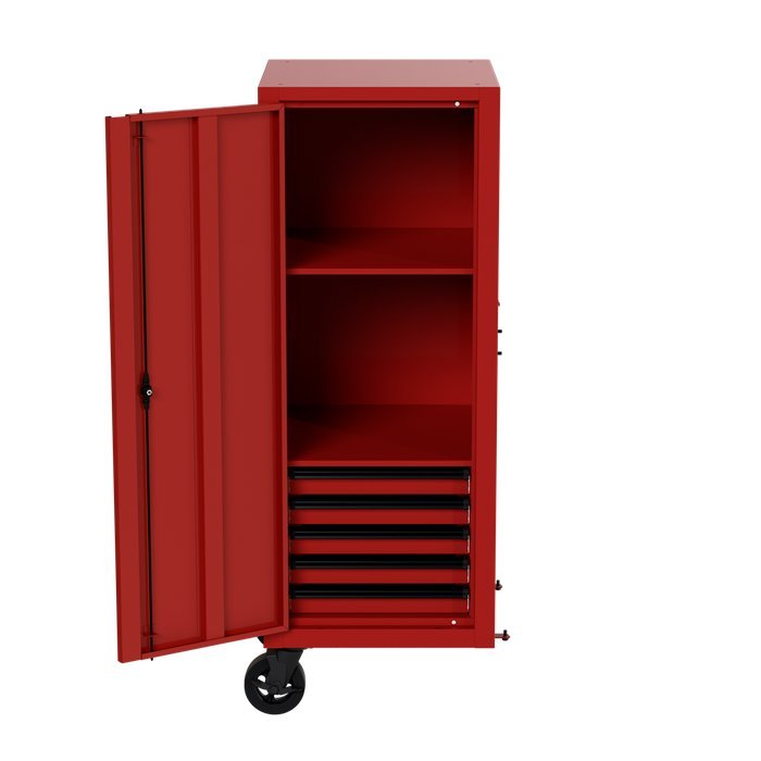 Homak 22" RS Pro Full-Height Side Locker - 5 Drawers + 2 Shelves - image 3