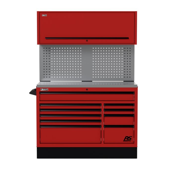 Homak 54" CTS Tool Storage Combo with Roller Cabinet, Canopy & Stainless Steel Worktop - image 6