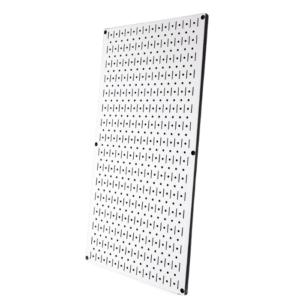 Signature Series Textured Matte Metal Pegboard Panel - Vertical 32in x 16in - image 1