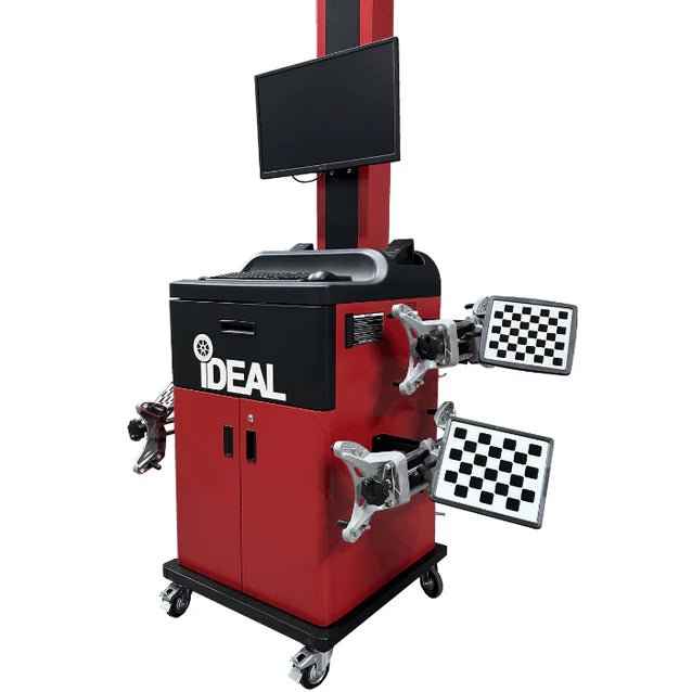iDEAL 4-Post Alignment Lift & Wheel Aligner Combo Kit with Dual Rolling Jacks - CK-FP14KACX-IWA-60-2000T-K - image 5