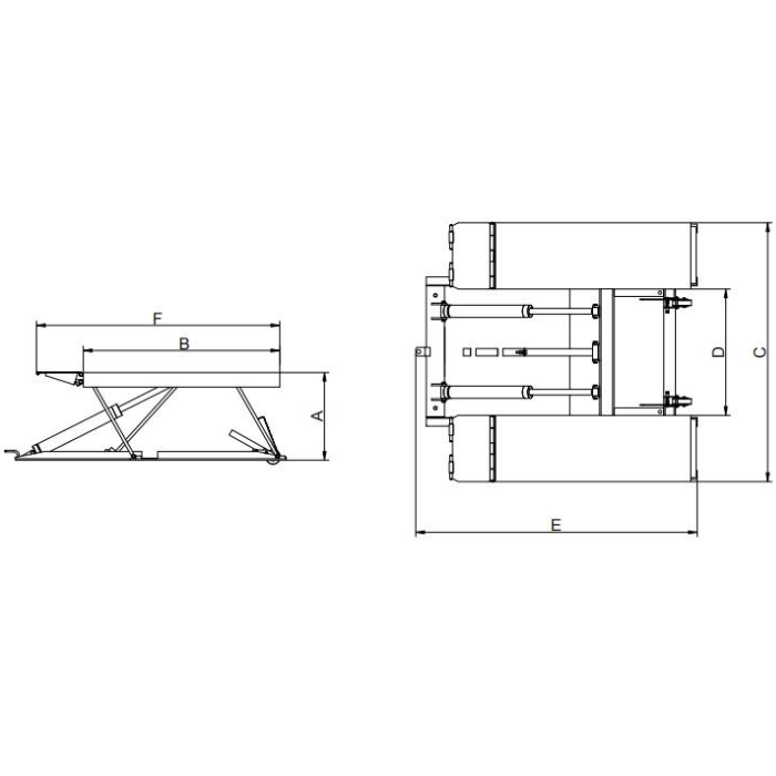 AMGO Low Rise Lift – 10,000 lb Capacity - LR10 - image 4