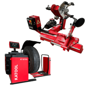 Heavy-Duty Tire Changer Machine KT-T160 & Wheel Balancer KT-B795L Combo - image 1