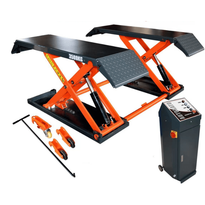 Katool Pneumatic/Electric Mid Rise Scissor Lift- 8000lb Capacity - KT-X80 - image 1