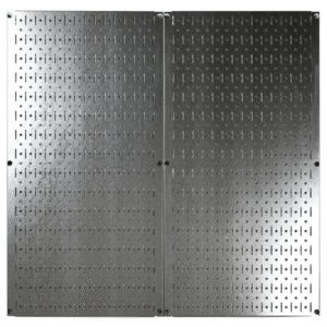 Metal Pegboard Pack - Two 32in x 16in Pegboard Tool Boards - image 1