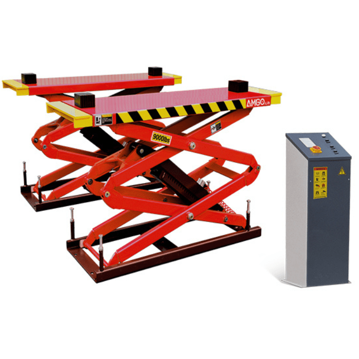 AMGO 10,000 lb Flush Mount Scissor Lift - XL-10F - image 1