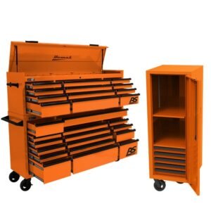 Homak 72" RS Pro Combo Bundle - 12-Drawer Top Chest + 16-Drawer Roller Cabinet + Free 22" Side Locker - image 1