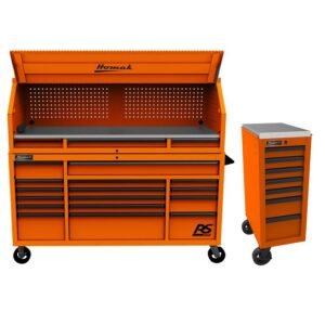 Homak 72" RS Pro Hutch Bundle - Hutch + 16-Drawer Roller Cabinet + Free 14.5" Side Cabinet - image 1