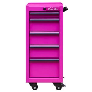 The Original Pink Box 16in 5 Drawer Rolling Tool/Salon Cart - PB1605R - image 1