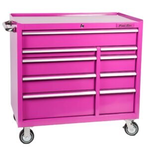 The Original Pink Box 41-in Rolling Cabinet - PB4109R - image 1
