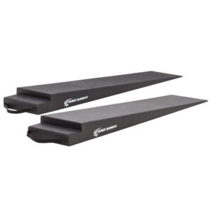 Race Ramps 5 Inch Trailer Ramps, 4.3 Degree Approach - RR-TR-5 - image 1