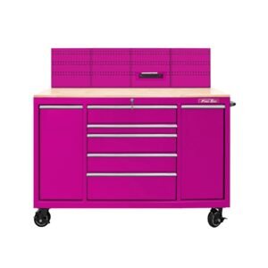 The Original Pink Box 60-Inch 7-Drawer Workstation - PB6007WSR - image 1