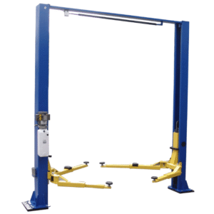 Tuxedo 9,000 lb Two Post Clear Floor Vehicle Lift - Symmetric Design - TP9KSCX - image 1