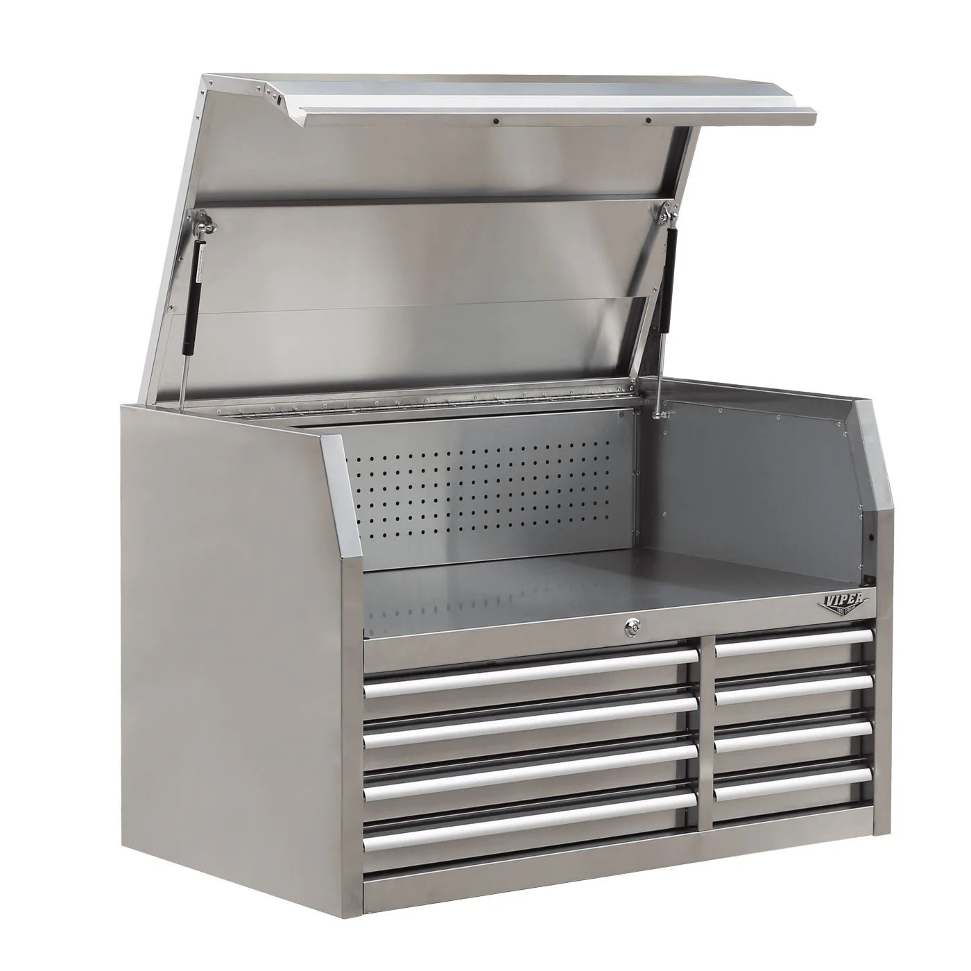 Viper Tool Storage 304 Stainless Steel 41-in 8-Drawer Top Chest - V4108SSC - image 4