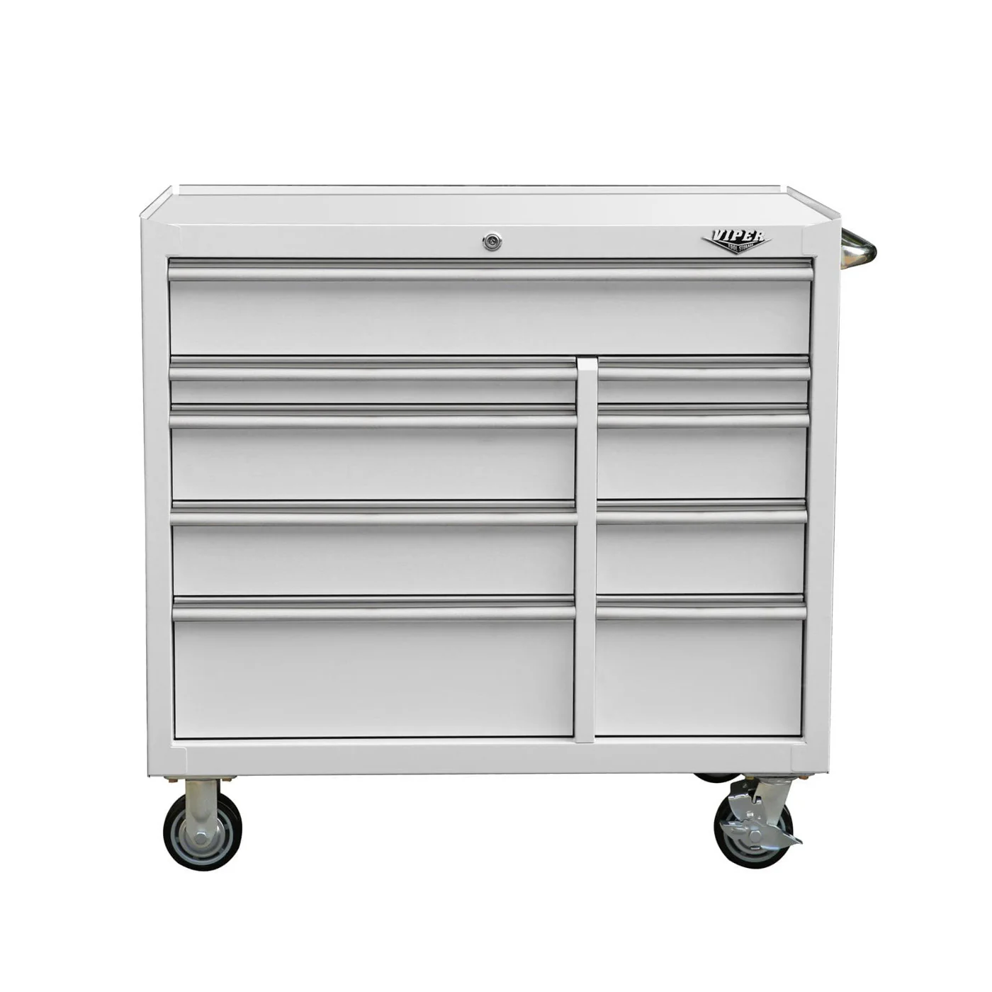 Viper Tool Storage 41-in 9-Drawer 18G Steel Rolling Cabinet - V412409 - image 2